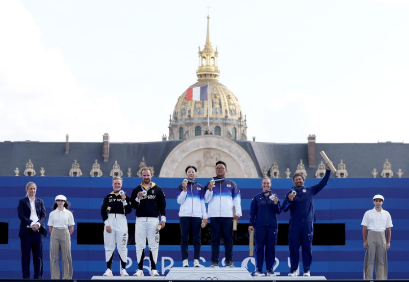 DB彩票官方网站-韩国射箭选手表现出色，荣膺金牌殊荣